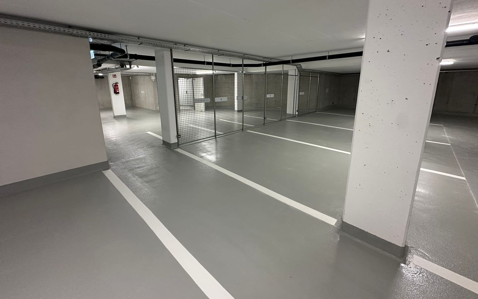Bodenbeschichtung in Tiefgarage – langlebiger Schutz durch Fröwis